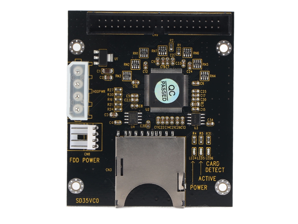 Adaptador Sd A Ide De 3.5 Pulgadas Tarjeta De Memoria Sd/sdhc/sdxc/mmc A Ide 40pin Macho