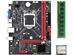 Placa Base De Escritorio B85m Vhl + Cpu I3 3240 + 8 Gb De Ram Ddr3 1600 Mhz
