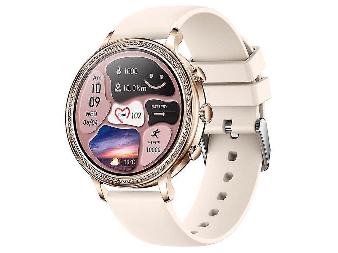 Reloj inteligente V60 de 1,39 pulgadas con monitorización de la salud, multifuncional, resistente al agua y llamadas Bluetooth.