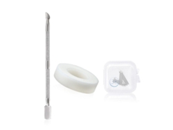 Kit De Corrección De Uñas De Ranura Con Cinta De Pe Corrector De Uñas De Empuje