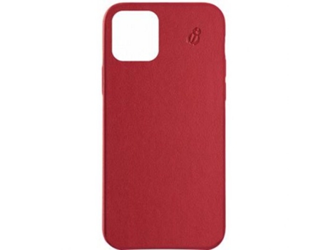 Funda para iPhone 12/12 Mini BEETLECASE Piel Premium Rojo