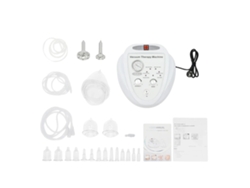 Máquina de terapia de vacío, dispositivo para moldear el cuerpo, niveles de succión ajustables, blanca (OEM)