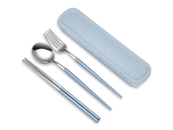 Juego De Cubiertos De Tenedor Y Palillos De 3 Piezas