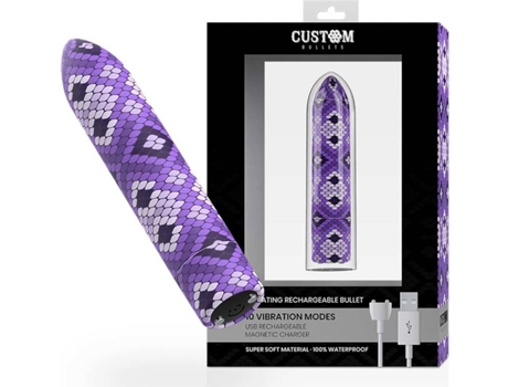 Estimulador CUSTOM BULLETS D-225612 (Lila)