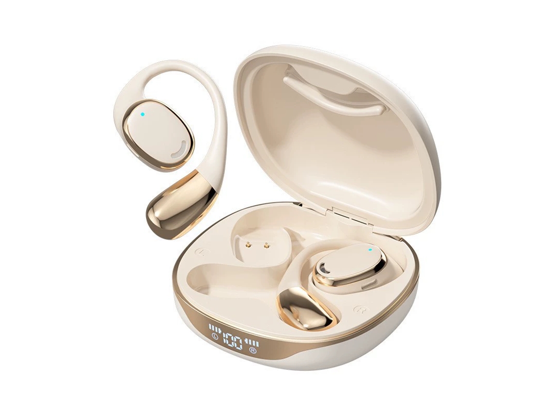 Auriculares Con Traducción De Ia, 144 Idiomas, 3 En 1, Inalámbricos, Bluetooth, Música Y Traductor Para Negocios Y Viajes (dorados)
