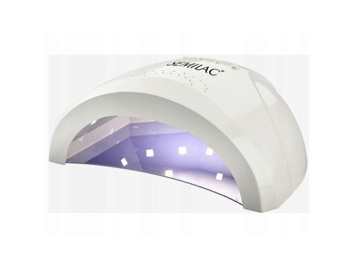Lámpara De Uñas Semilac 2025 Uv Led Para Manicura Y Pedicura Con Geles Híbridos 24in/48