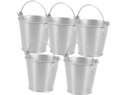 Cubos Multifuncionales De 5 Piezas Con Asa, Mini Macetas Vintage Para