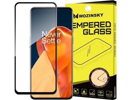 Protector Cristal Templado Oneplus 9 Lmobile Full Cover Negro