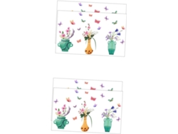 4 Pegatinas Decorativas Autoadhesivas Para Pared, Ideales Para Dormitorio Y Sala De Estar.
