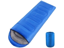 2026-bolsa De Dormir Rectangular Para Adulto Individual 3 Temporadas Ligera Para Camping Y Senderismo Azul