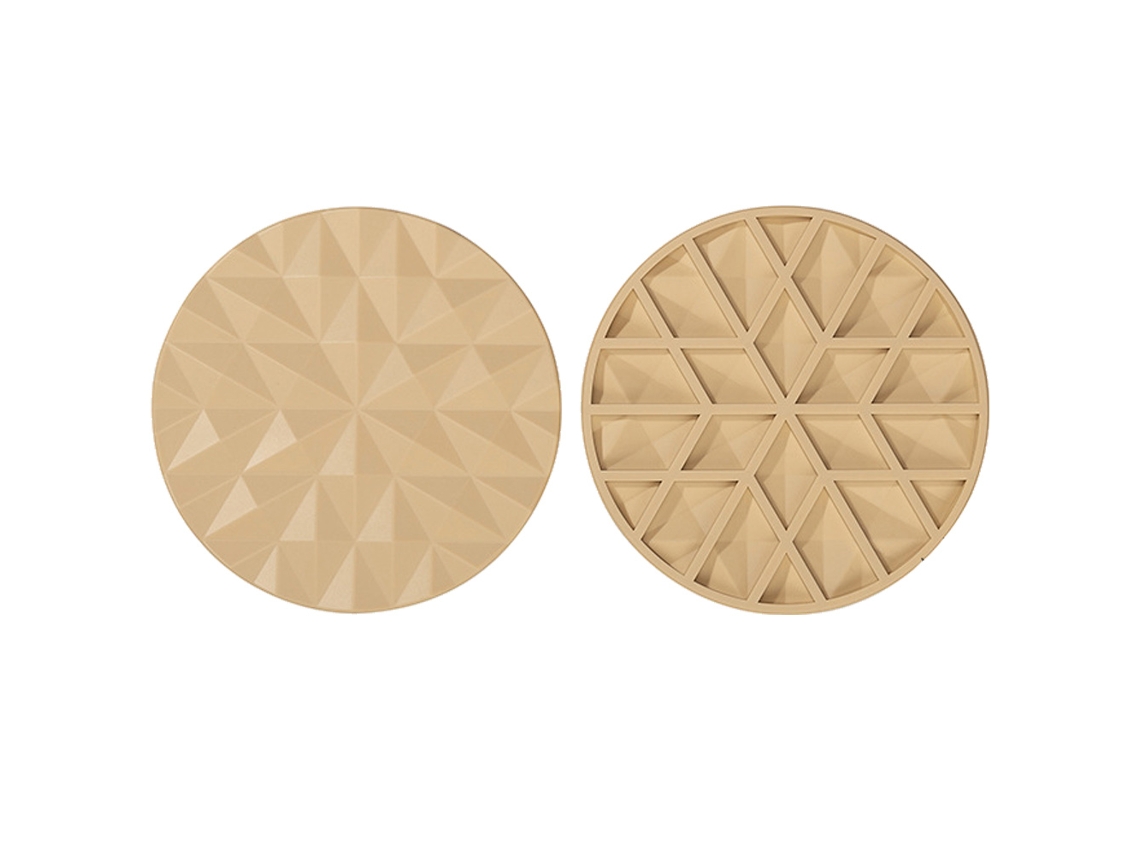 Juego de 2 soportes para sartenes de silicona NEVEANCE