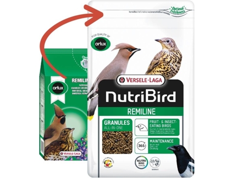 Ración para Pájaros VERSELE LAGA NutriBird Remiline Pateekorrel (25 kg)