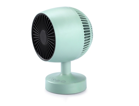 Calefactor Eléctrico TRUMSHOP para Uso Doméstico Portátil Verde