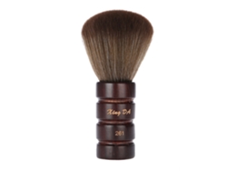 Escova de cabelo macia 2026 para espanar o pescoço, ideal para corte, penteado, modelagem e limpeza de cabelos, na cor marrom.