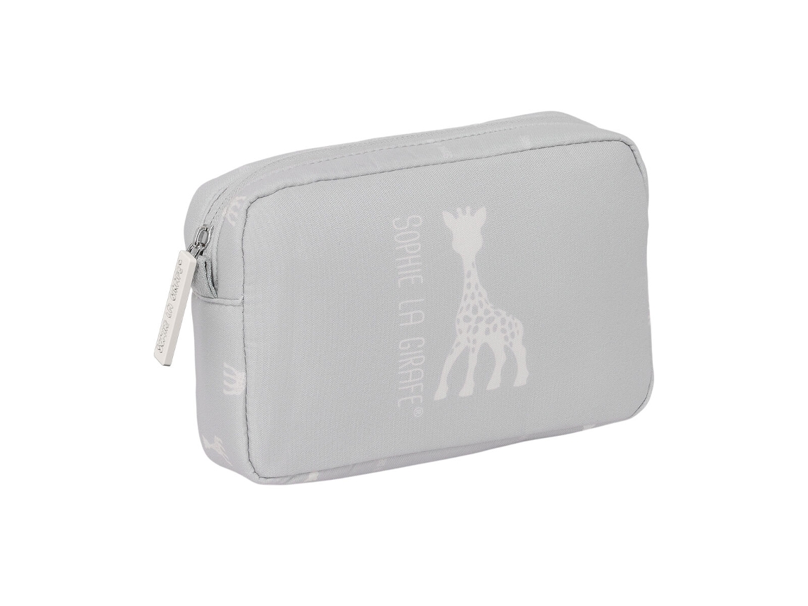 Neceser De Viaje Sophie La Girafe Gris Claro 20 X 13 X 5,5 Cm