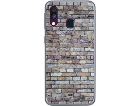 Carcasa Samsung Galaxy A40 TUMUNDOSMARTPHONE Ladrillo 02 Multicolor