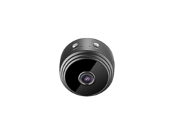 Mini cámara espía wifi, batería de larga duración y detección de movimiento, color negro Yizhood