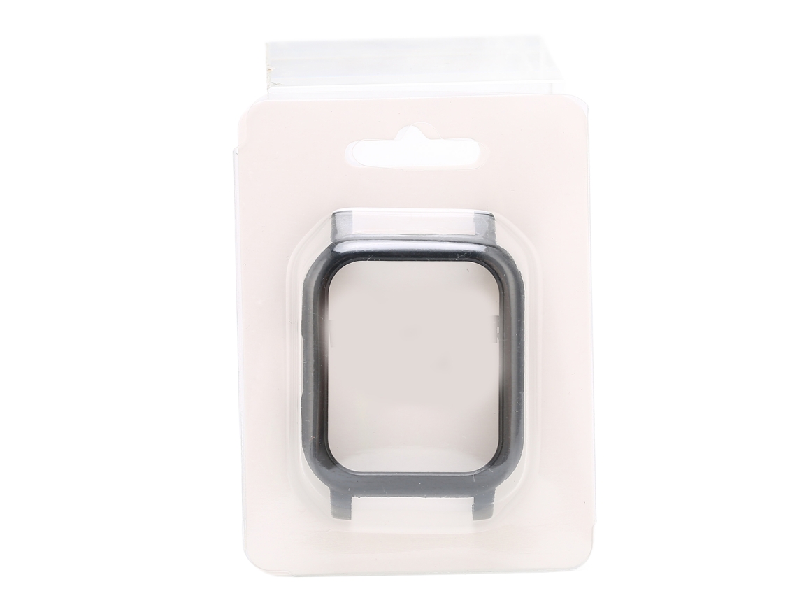 Funda protectora para reloj inteligente Xiaomi Haylou Ls02 en plástico PC, color negro