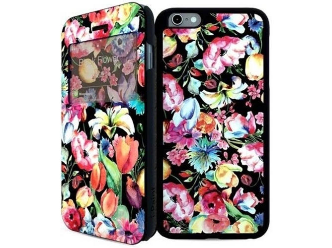 Funda iPhone 6, 6s, 7, 8 I-PAINT Double Case Multicolor