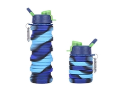 Botella De Agua Plegable, Retráctil, Portátil, Deportiva, Botella De Agua Rosewell