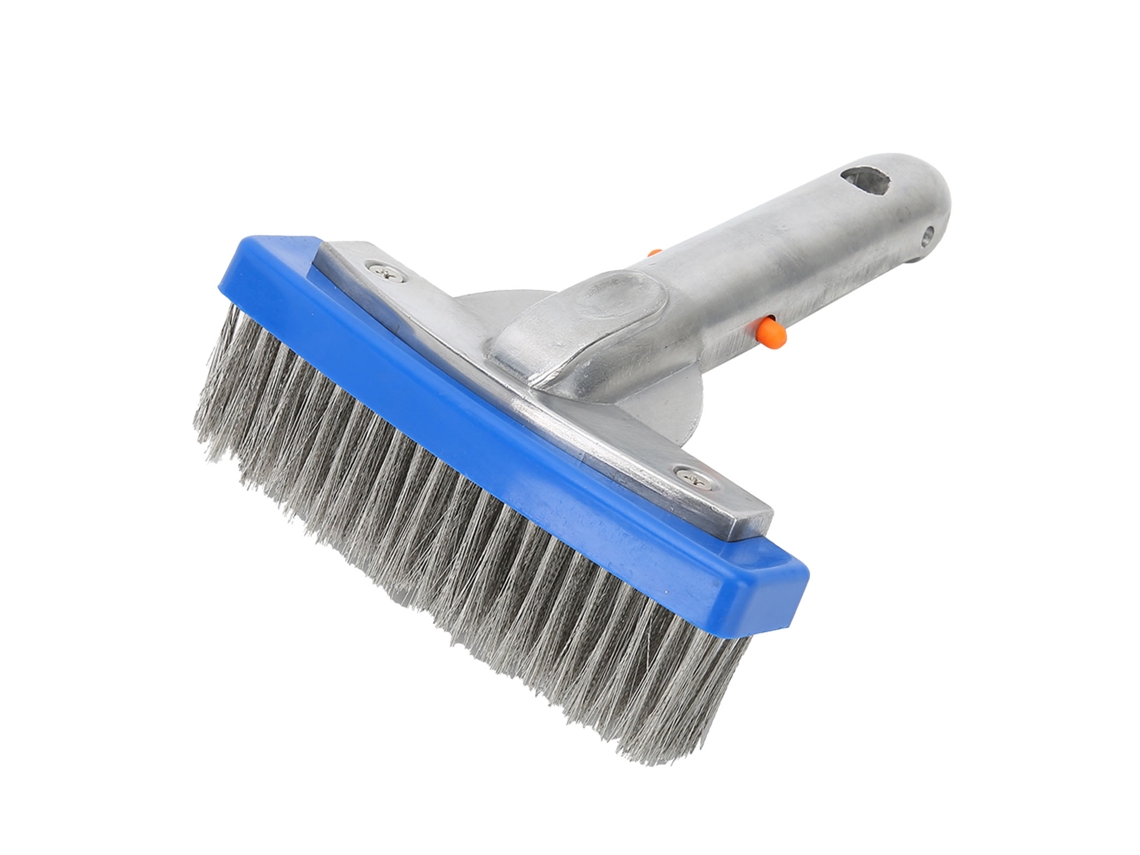 Cepillo de acero inoxidable de 5,5 pulgadas para limpiar piscinas, spas y estanques.