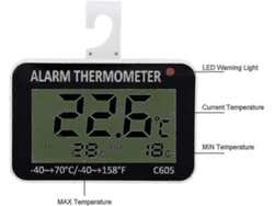 Termômetros Para Geladeiras Poluição Digital Para Atmosfera De Geladeira Com Grande Display Lcd