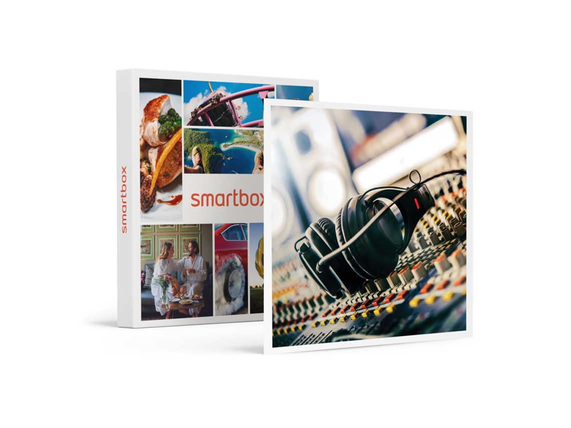Caja Regalo SMARTBOX Como un cantante: 1 sesión para grabar la voz y mezcla para 2 personas