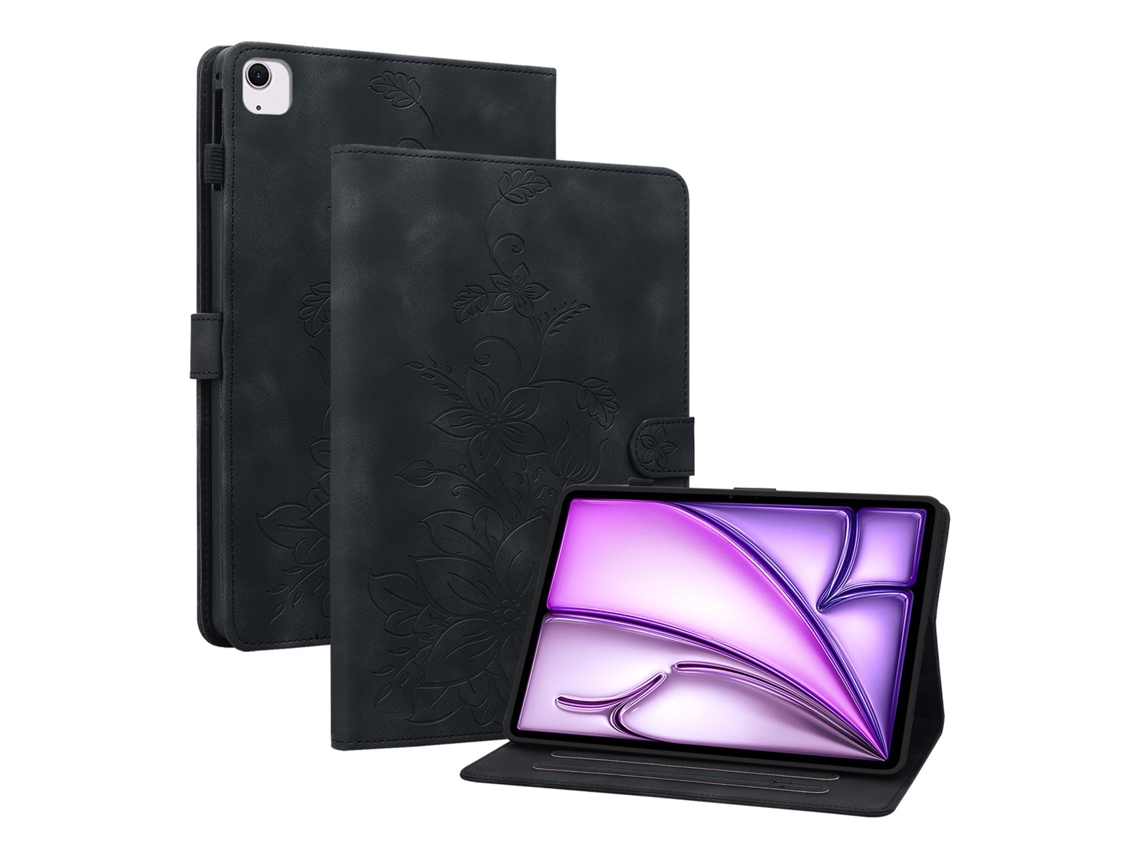 Funda protectora para iPad 2025, Apple Air 13, 11, 2025, Pro 11 y tabletas 2024. Negra. Compatible con iPad Pro 11 2024/2025/m4/m5. Universal Yunzii.