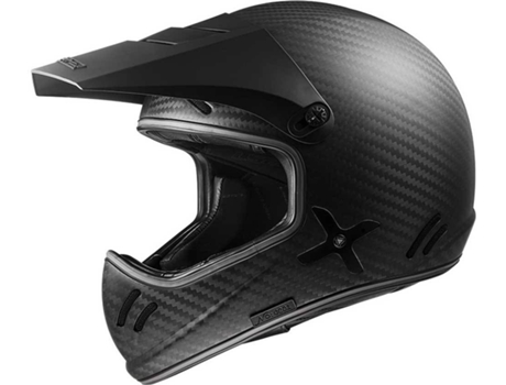 Casco Off-road Motocross LS2 Mx471 Xtra Single Mono Matt Carbon (Talla: S)