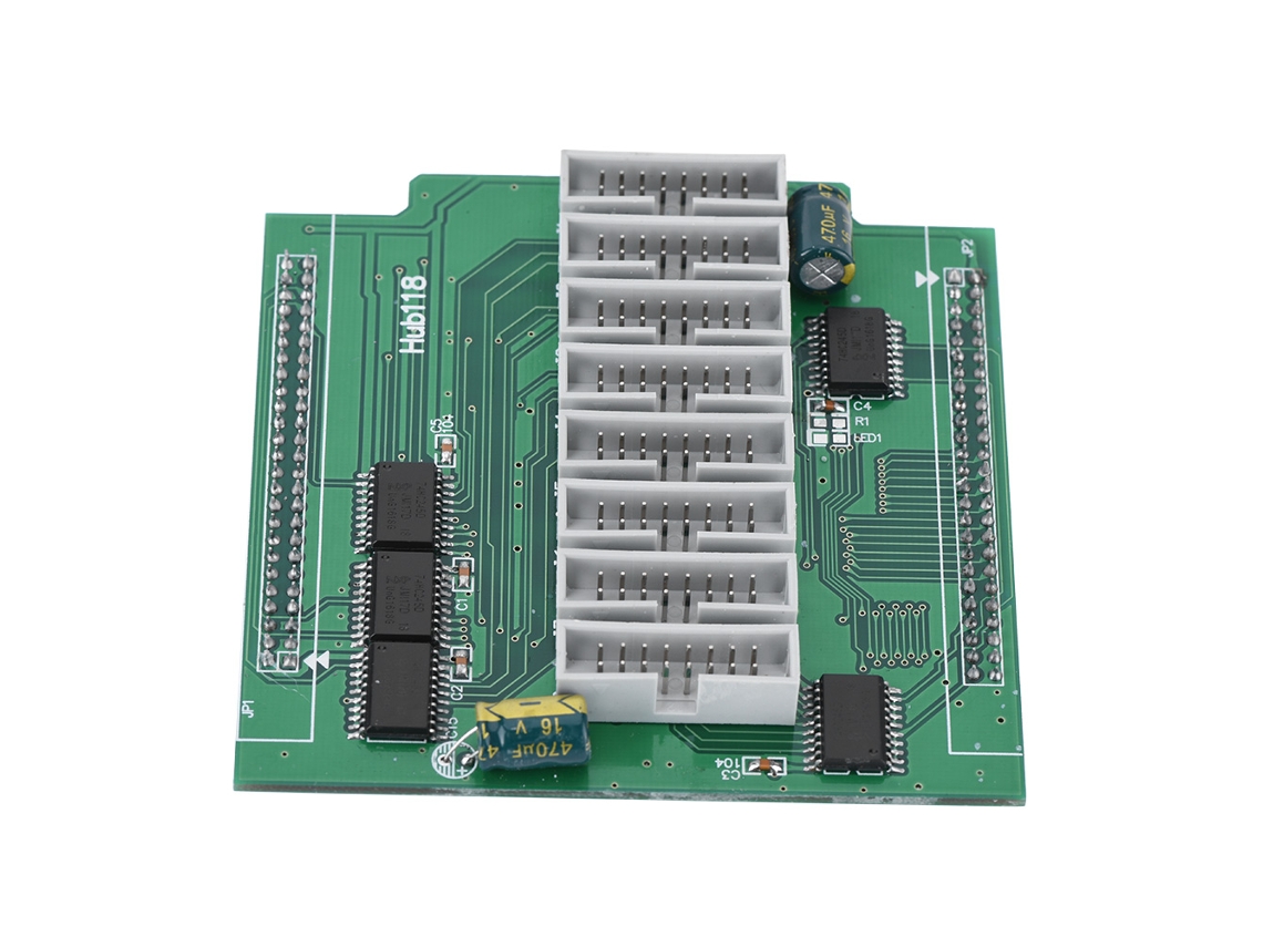 Placa De Conversión Hub118 Con 8 Interfaces De Salida Para Control De Pantallas Led.