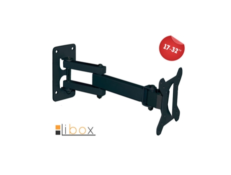 Soporte de pared para televisor LIBOX ateny lb-200 17 - 32 mÁx.25 kg