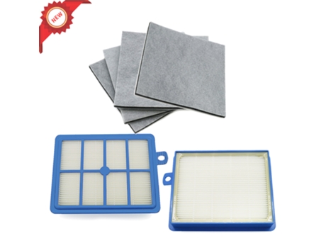 Filtro Hepa de polvo lavable, 2 piezas, H12 H134 piezas, filtro de algodón para Motor para Philips Electrolux Aeg, repuestos de aspiradora
