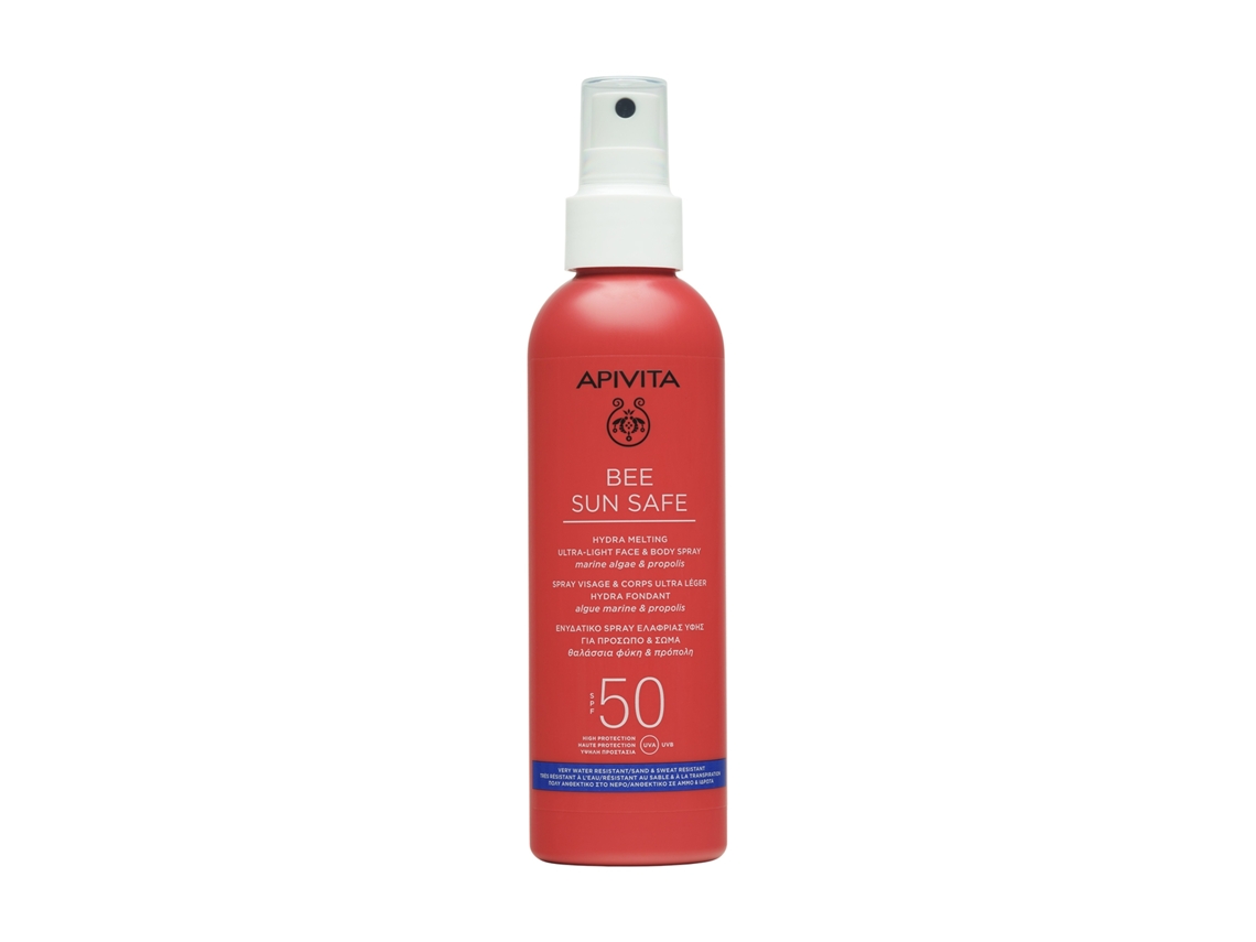 Apivita - Spray Ultraleve Hydra Melting FPS 50 200 ml de creme