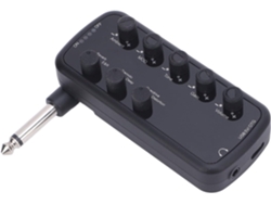 Amplificador De Auriculares Con Graves, Distorsión Overdrive, Reverberación Y Chorus.