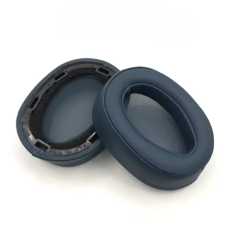 Almohadillas De Repuesto Para Auriculares Sony Mdr-100abn / Wh-h900n (1 Par), Tejido De Piel Proteínica. Verde Oscuro Czhhmart