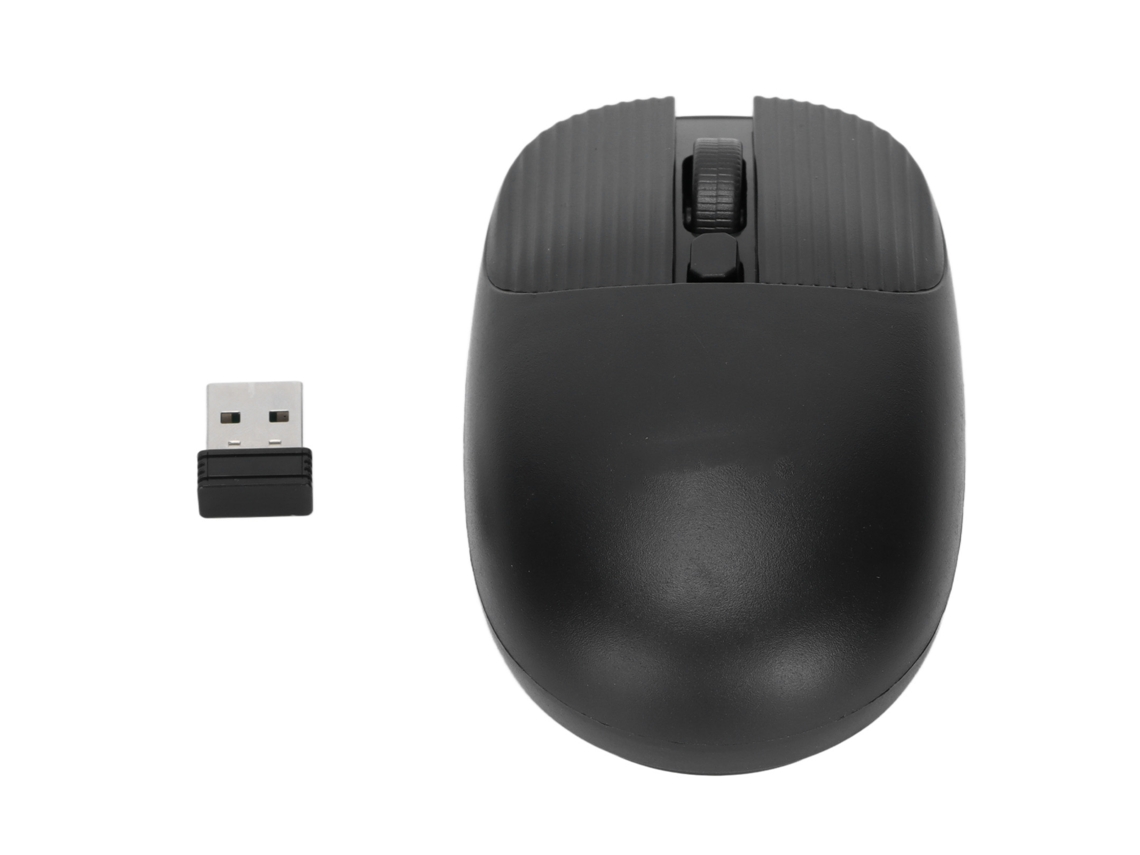 Mouse Sem Fio 2.4g Portátil Usb Receptor 1200dpi Design Ergonomico Abs Para Laptop Office Computador