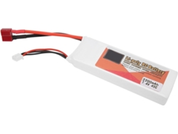 Batería Lipo De 7,4 V Y 2200 Mah, 2s Y 45c Con Conector En T Para Drones, Coches Y Helicópteros Rc.