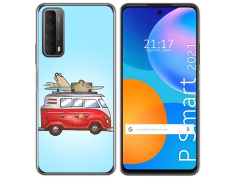 Carcasa Huawei P Smart 2021 TUMUNDOSMARTPHONE Dibujos Multicolor