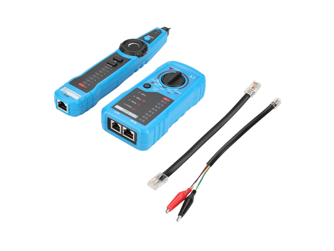 Localizador De Cables Bside Fwt11 Rj11 Rj45 Y Comprobador De Redes Telefónicas Portátil