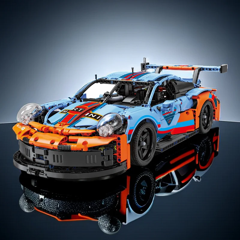 Moc Rsr Classic Super Racing City Supercar Building Blocks