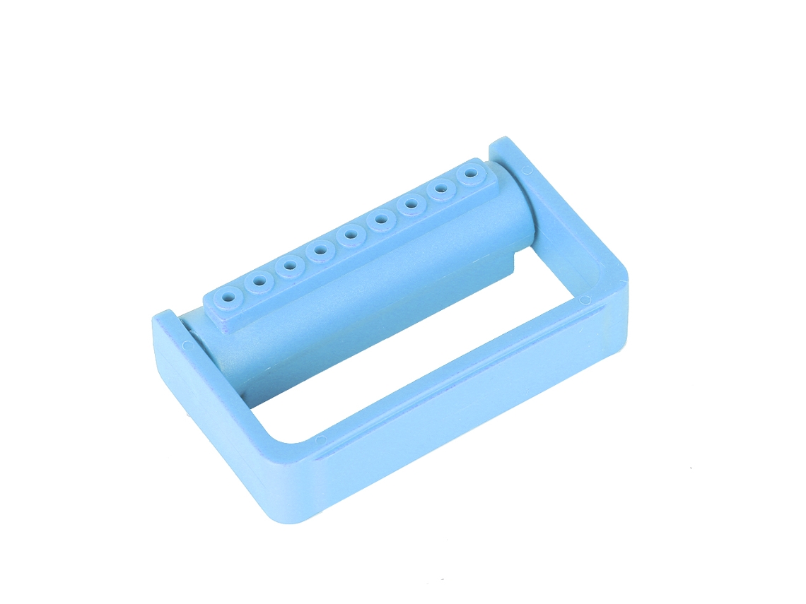 VVJIJILLY Suporte Para Bloco De Brocas Para Instrumentos Odontológicos, Organizador De Bloco Com 9 Furos, Ferramentas De Cuidado Autoclaváveis, Caixa Esteriliza