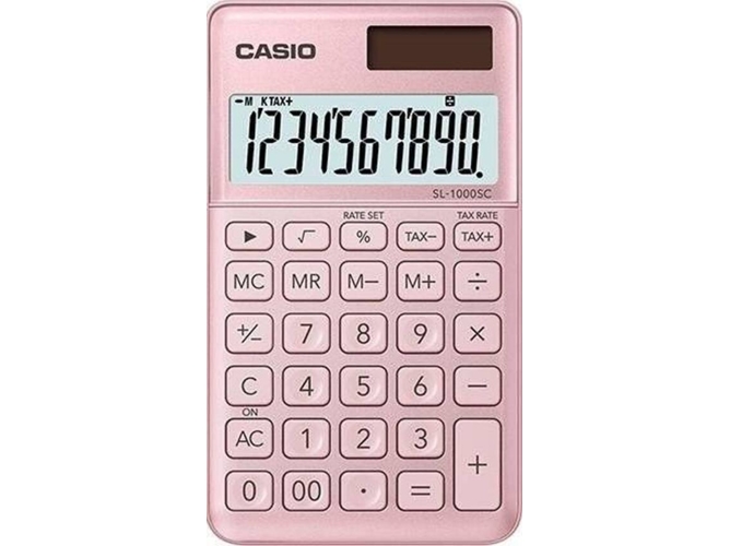 Calculadora CASIO SL-1000SC-PK Rosa