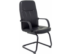 Silla Pyc Aragón Semipele Negra