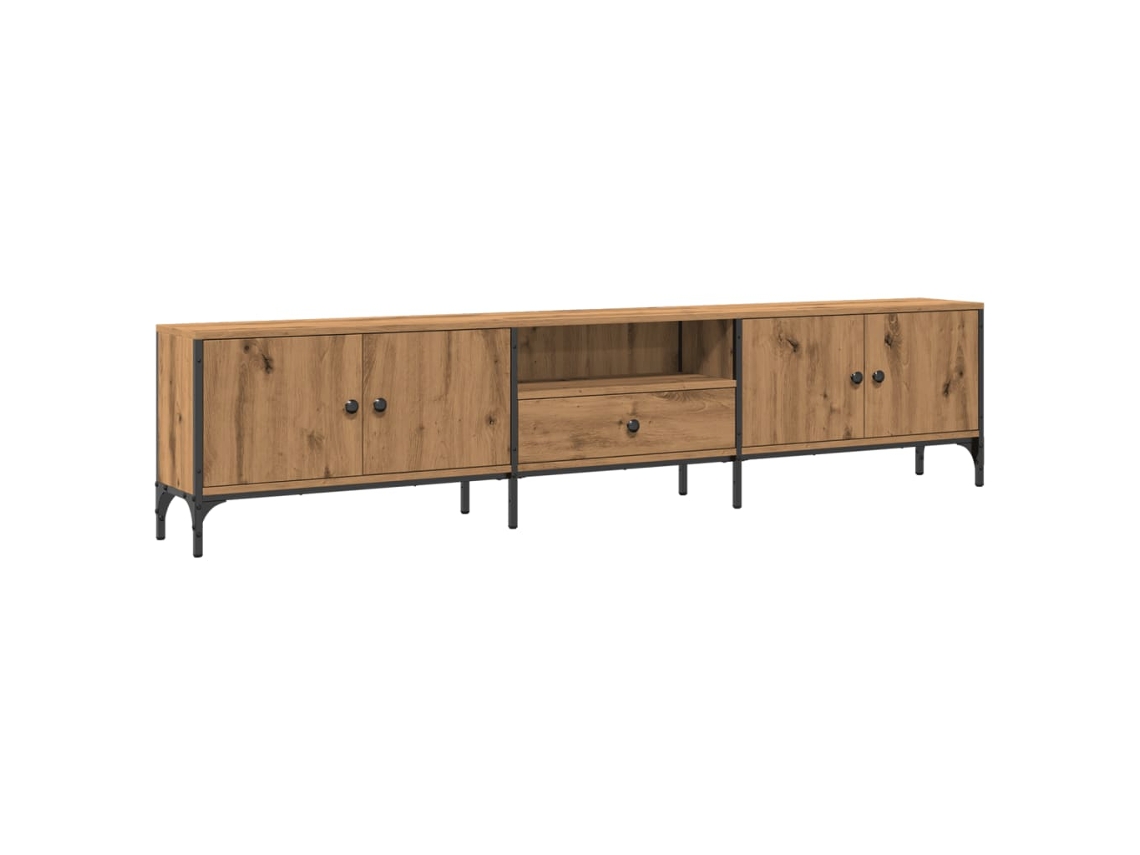 Mueble De Tv VIDAXL Marrón Madera contrachapada