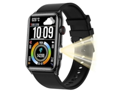 Pulsera inteligente G50 de 1,57 pulgadas con monitor de actividad física, llamadas Bluetooth y monitor de frecuencia cardíaca para bicicleta eléctrica Ly
