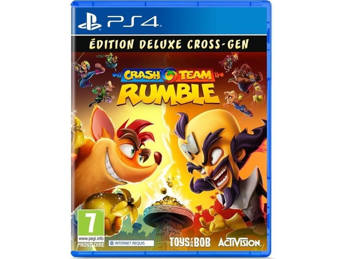 Crash Team Rumble Edición Deluxe Juego Ps4 Activision