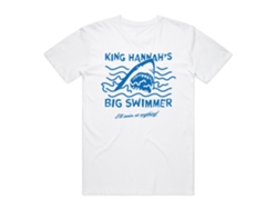 King Hannah Big Swimmer Shark T-shirt Rockinstone Unisex Adults Best Sellers Size:l