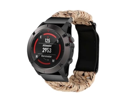 Pulsera de Alambre Trenzado para Garmin Instinct Edición Estándar Kaki VEANXIN