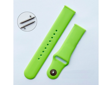 Pulsera Reloj Universal de 20mm SAMSUNG de Silicona - Verde