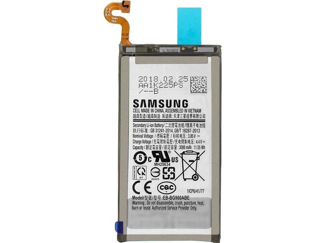 Batería SAMSUNG Galaxy S9 (3000 mAh)